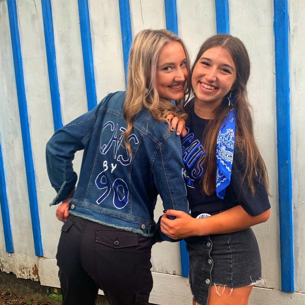 Cats by 90 Jean Jacket